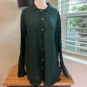 NWOT Auntie Oti Button down top